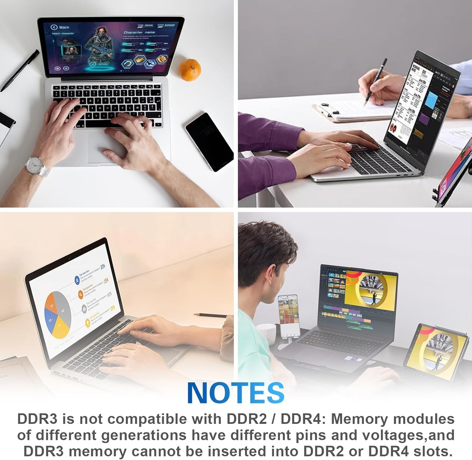 Reliable 4GB RAM SO-DIMM 1066MHz Upgrade – Low Voltage for Optimal Laptop Speed