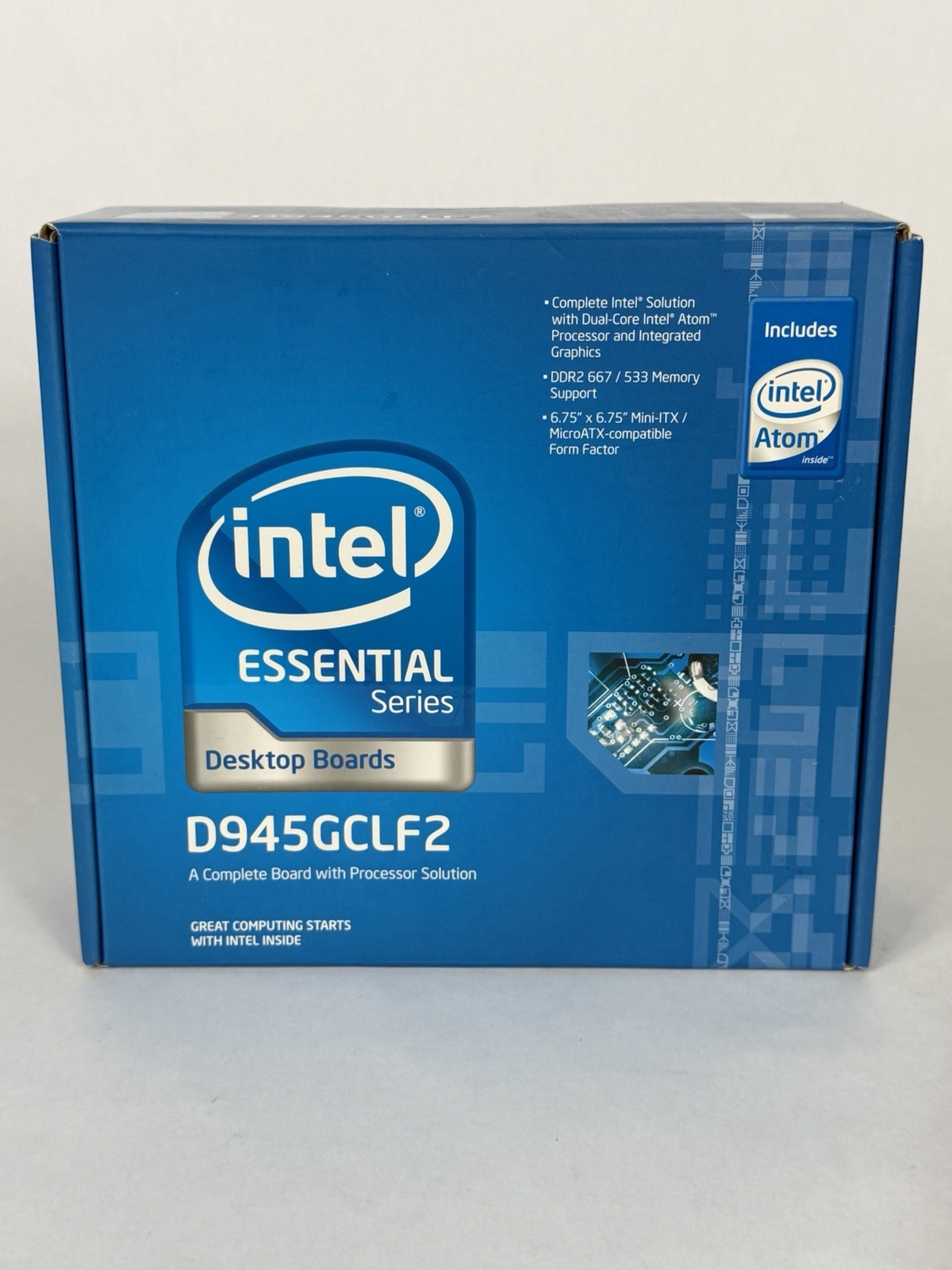 *BRAND NEW* Intel D945GCLF2 Essential Series DDR2 667/533 Memory *SEALED BOX*
