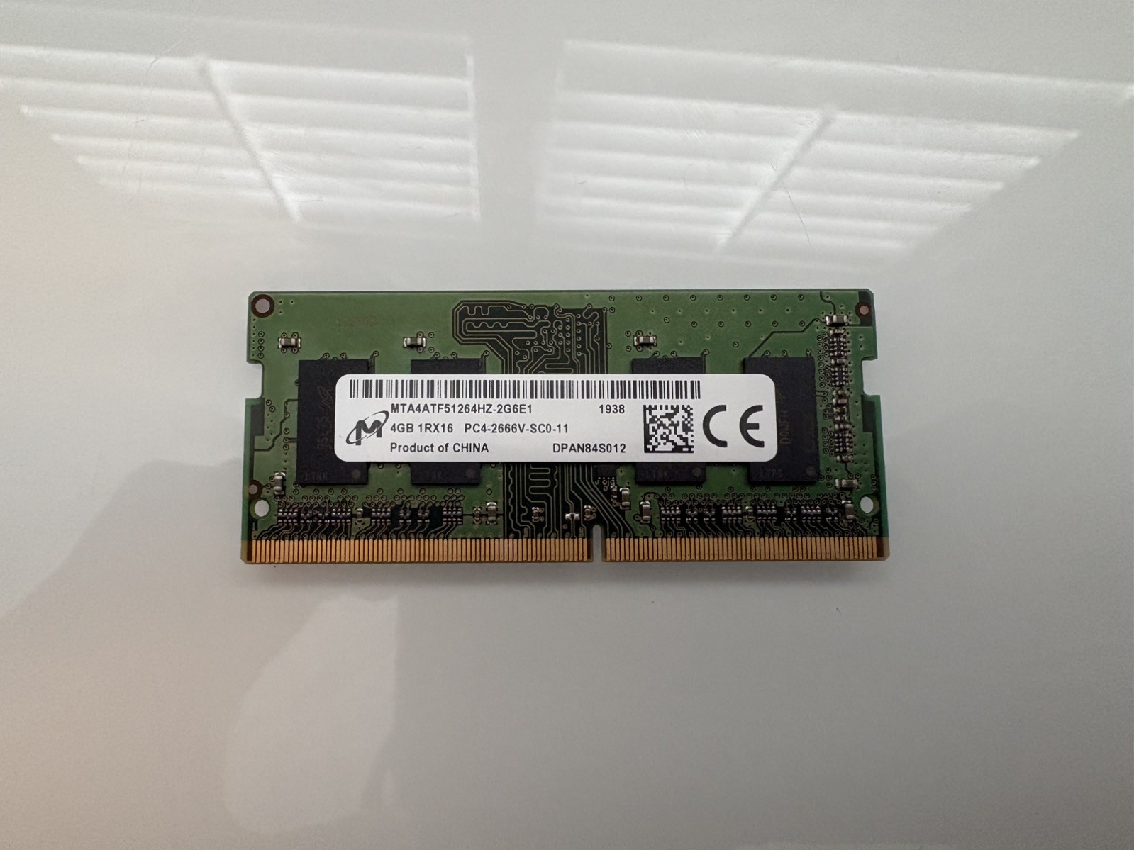 4GB 1RX16 PC4-2666V