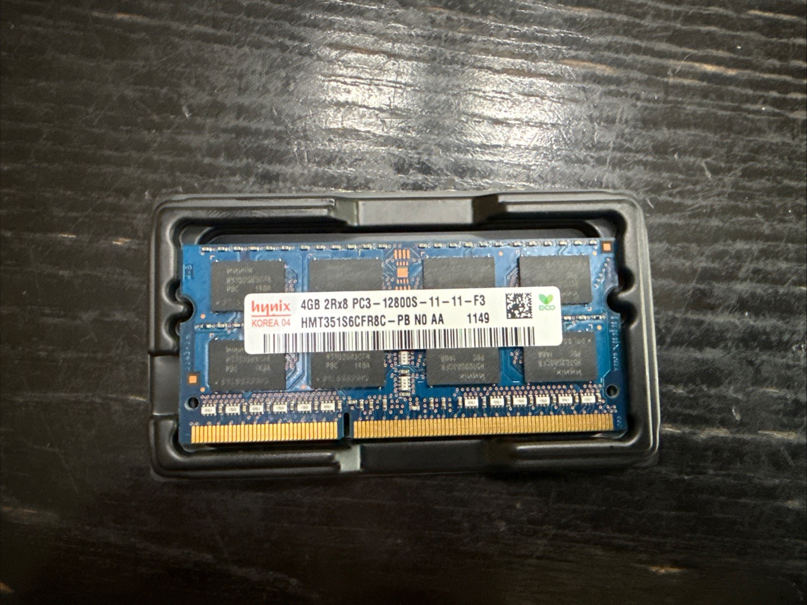 Hynix PC3-12800 (DDR3 1600MHz) 4GB SO-DIMM DDR3L SDRAM Memory…