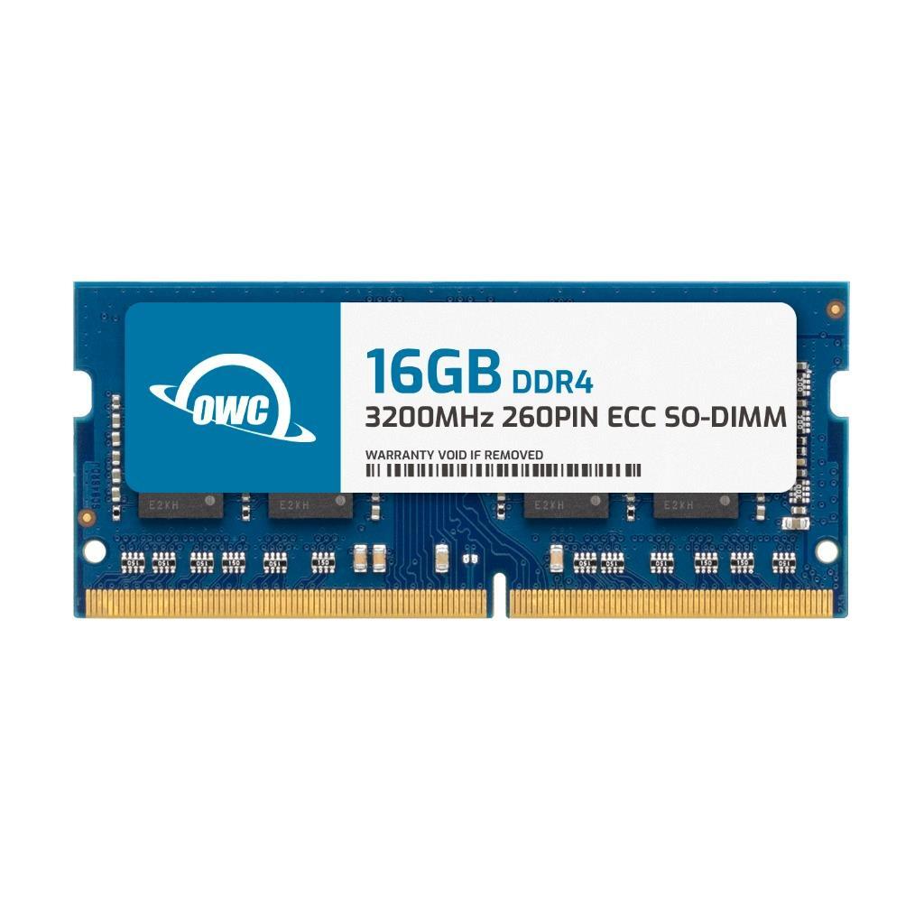 OWC 16GB DDR4 3200MHz 1Rx8 ECC Unbuffered SODIMM 260pin Memory RAM