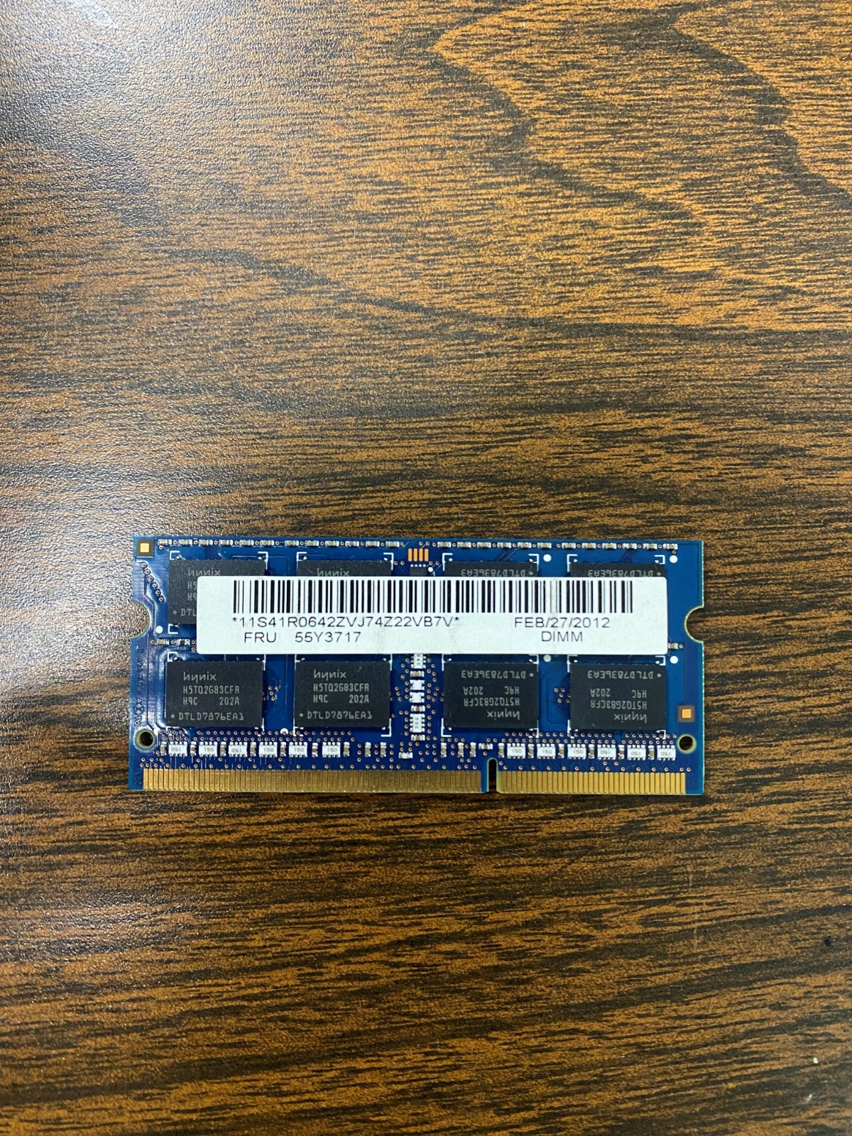Hynix HMT351S6CFR8C-H9 4GB PC3-10600S Laptop RAM SODIMM