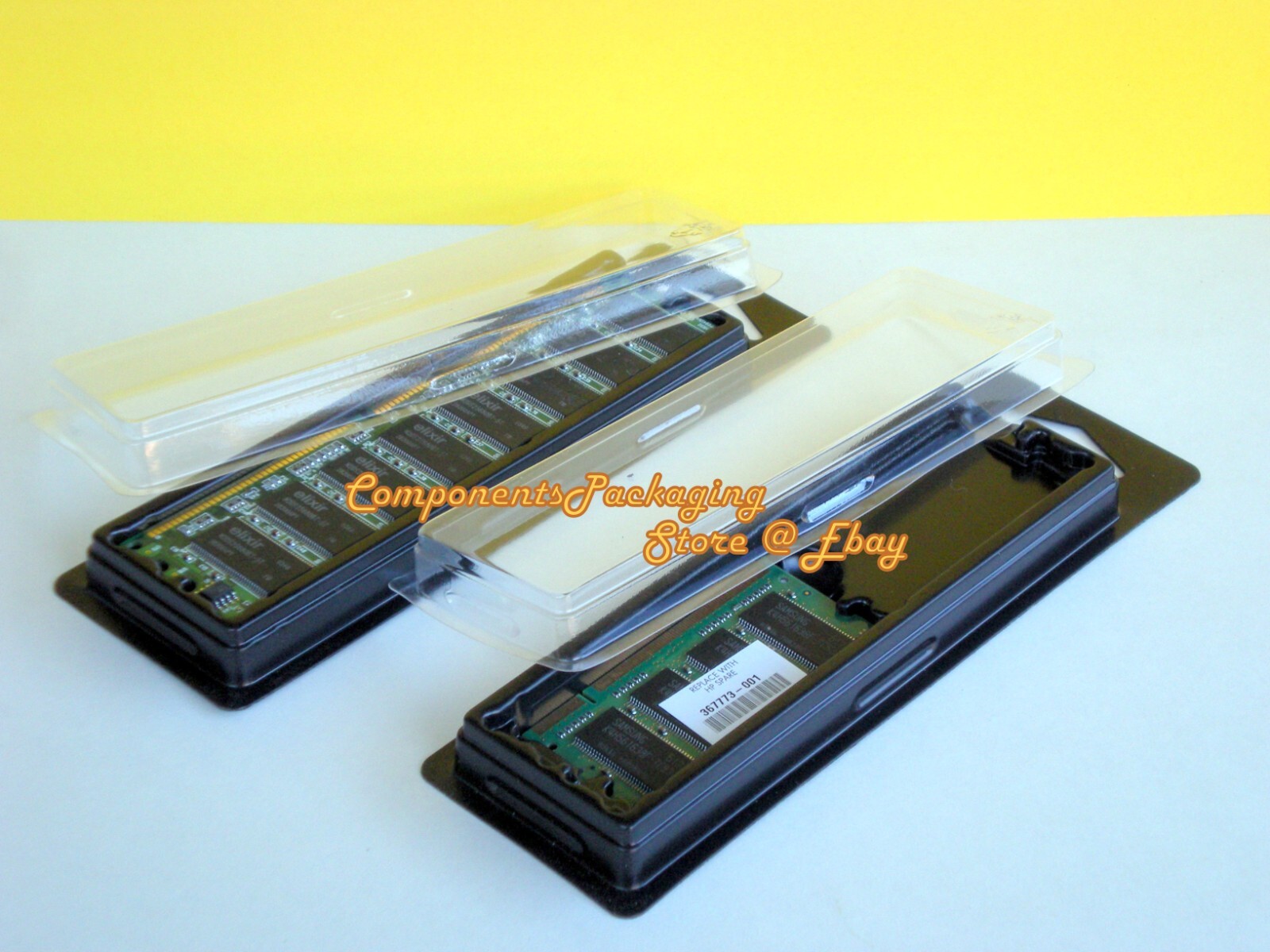 RAM DRAM Container Case for DDR3 DDR2 DIMM – Anti Static Lot of 25 40 80 150