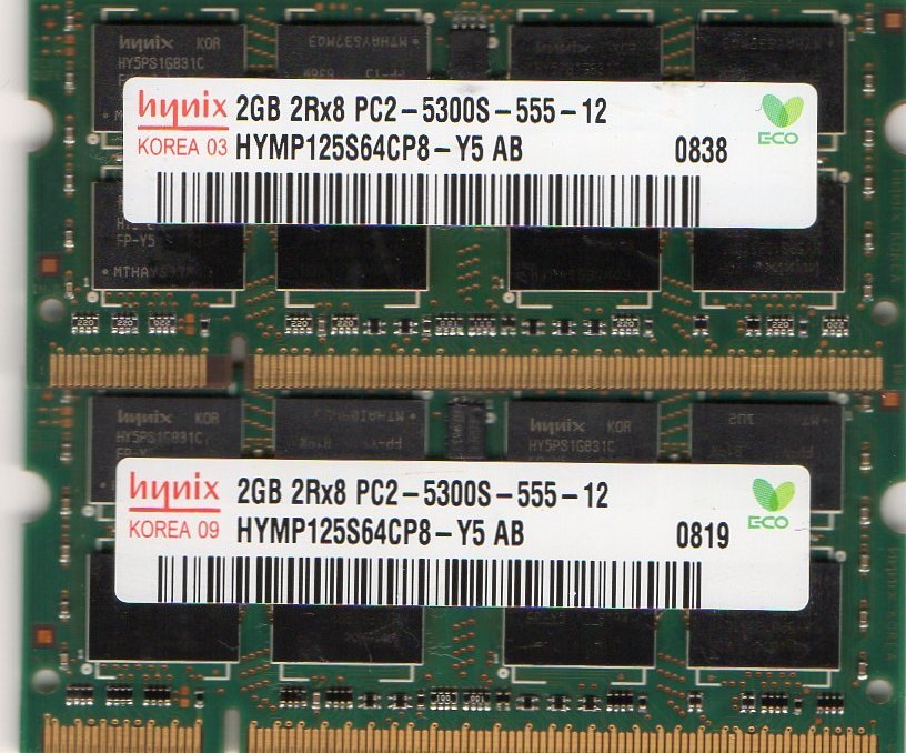 4GB 2x 2GB HP Compaq nx8430 nx7200 nx7400 nx9420 G60-440US DDR2 Notebook Memory