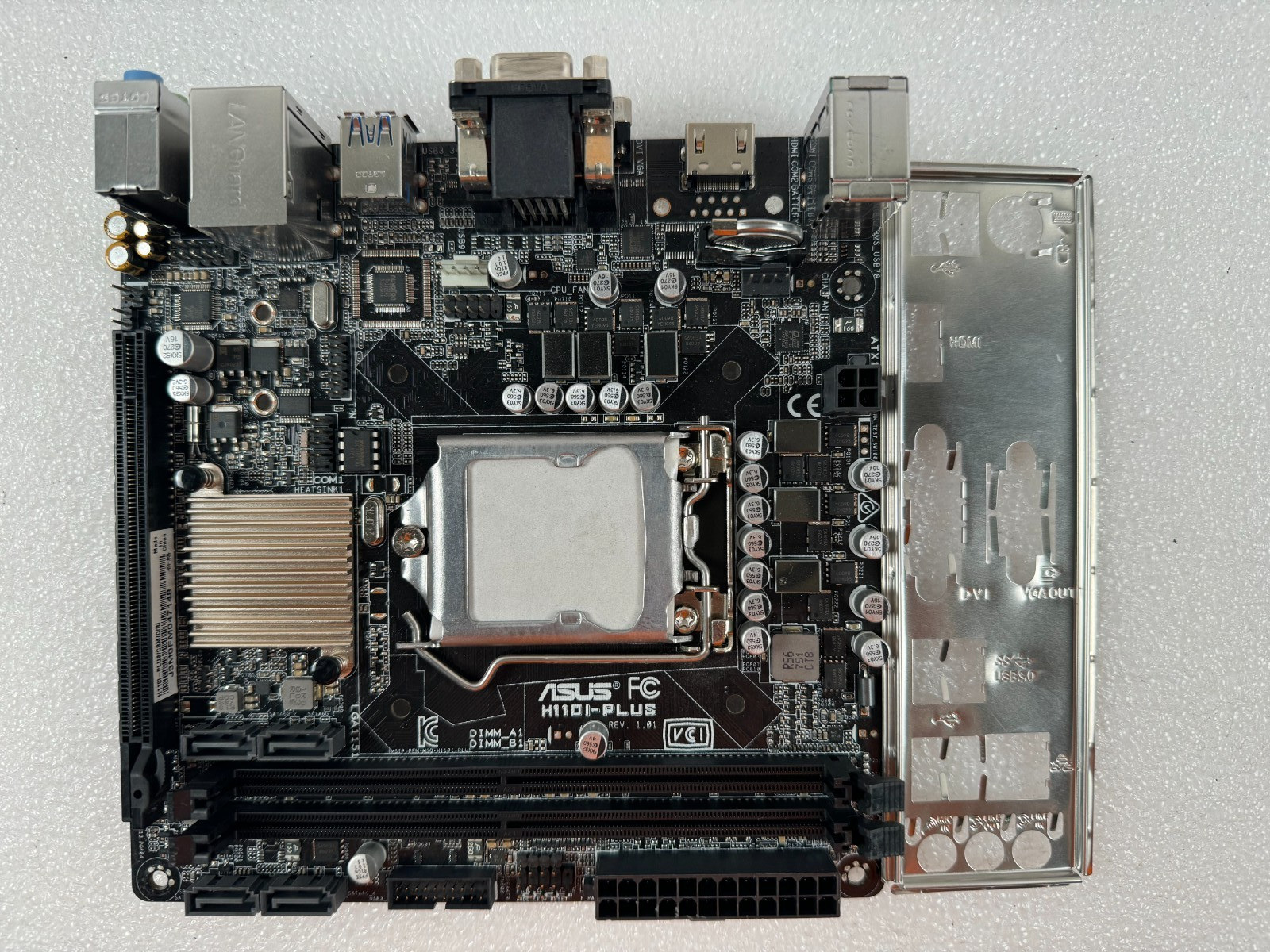 Asus H110I-PLUS Intel H110 LGA-1151 DDR3 Desktop Motherboard