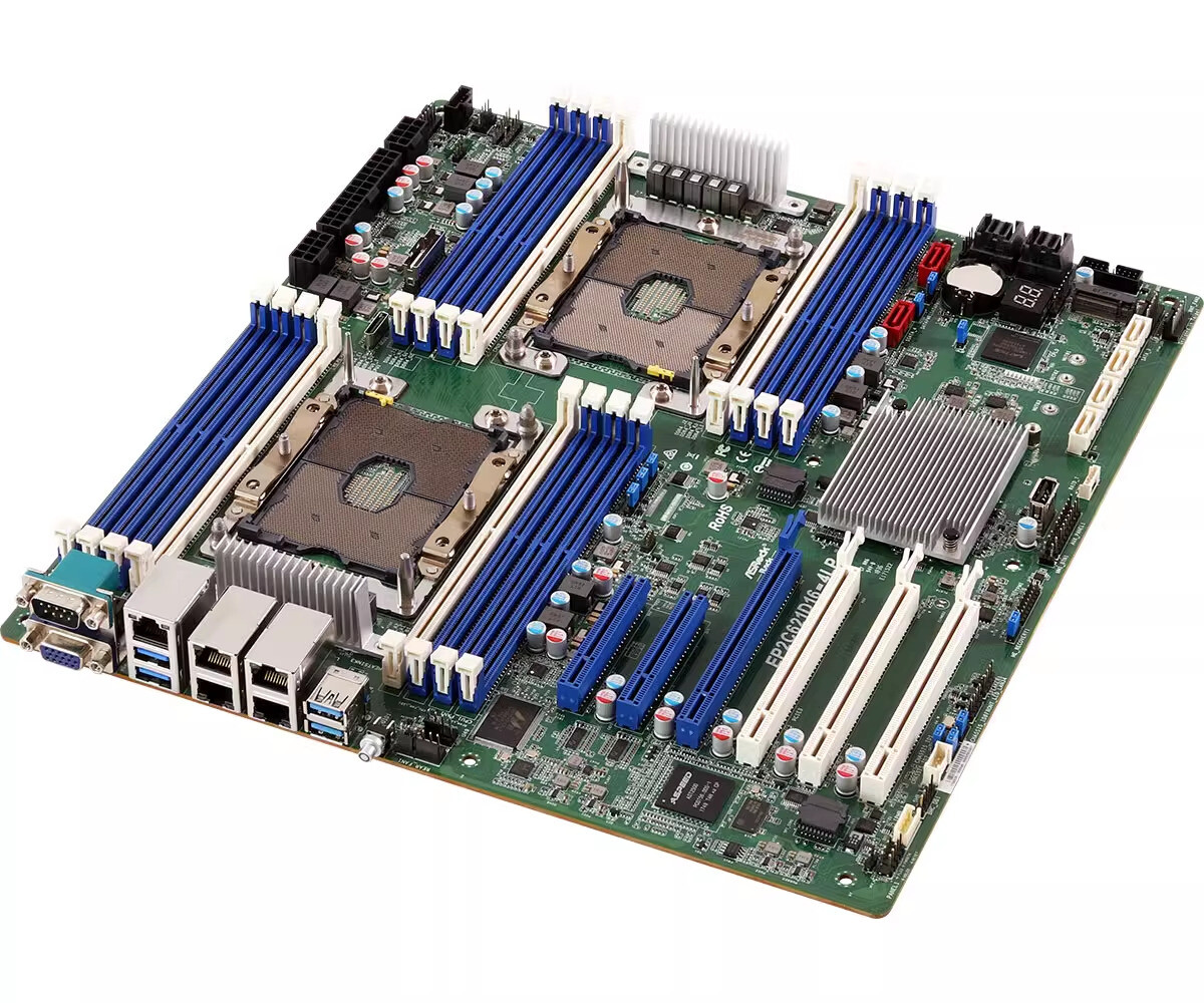 ASRock EP2C621D16-4LP EEB 12”x13” LGA3647 Intel C621 DDR4 Desktop Motherboard