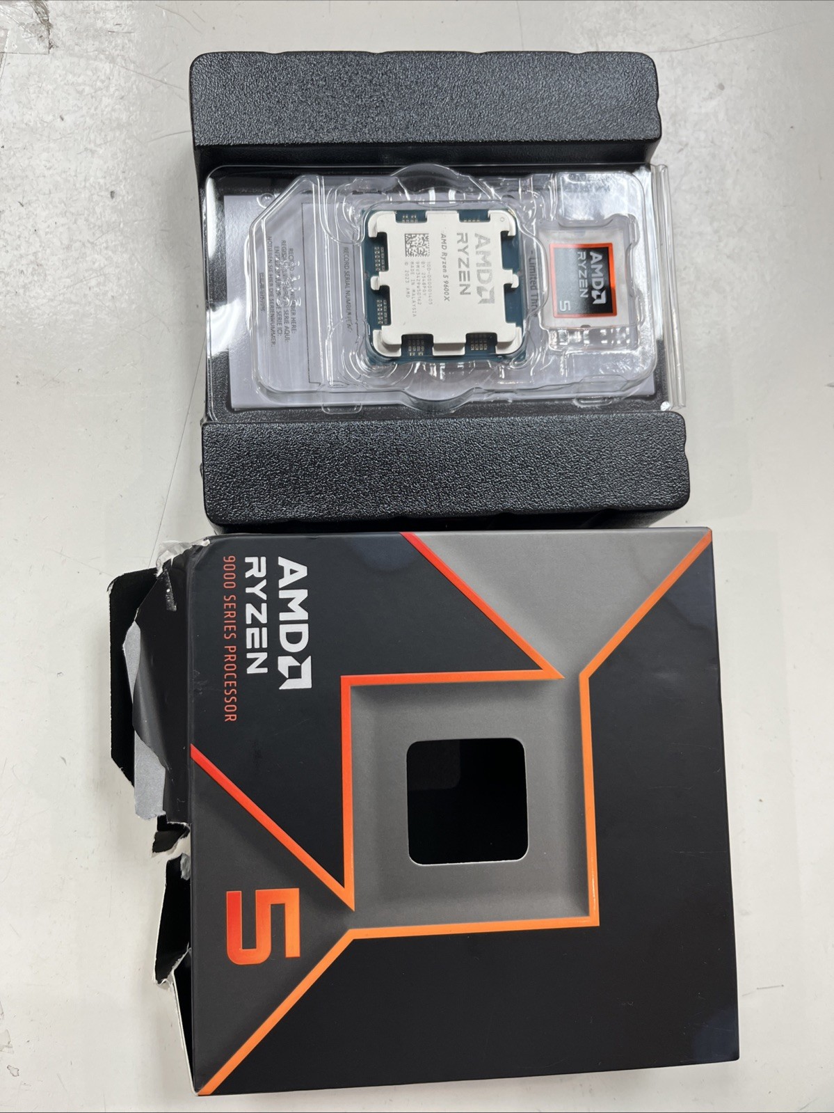 AMD Ryzen 5 9600X – Granite Ridge (Zen 5) 6-Core 3.9 GHz – AM5 CPU Processor