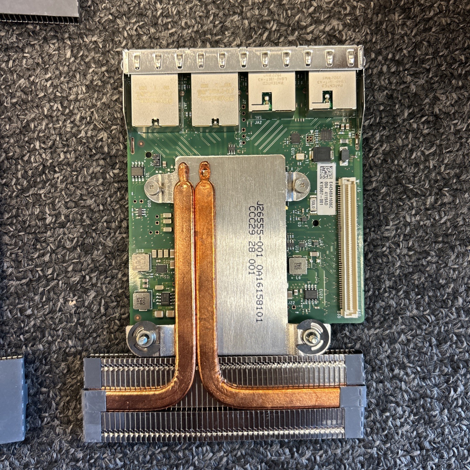 Dell CD2VM Intel X550 2x 10GB Base-T 2x1GB Intel i350 Quad Port Network Daughter