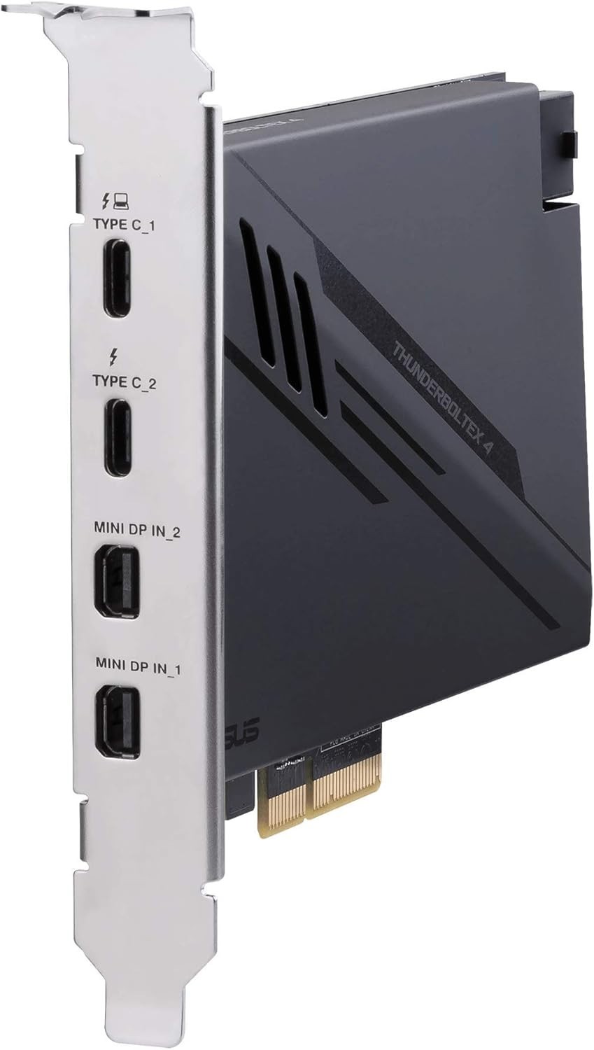 Intel Thunderbolt 4 Controller, USB Type-C, DisplayPort 1.4