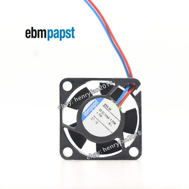 Fan 255M Axial Fan DC5V 0.25W 50mA 2wire 2.3m/h 25*25*8MM Cooling Fan
