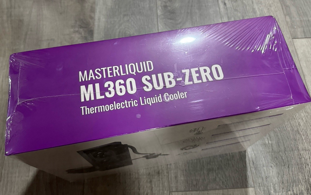 NEW COOLER MASTER MasterLiquid ML360 SUB ZERO Water Cooler TEC AIO Water Cooling