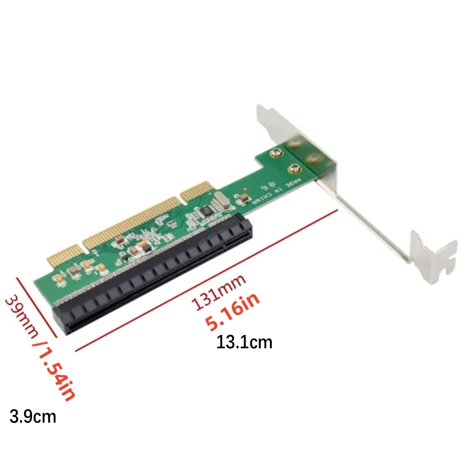 2.5Gbps PCI to PCI Express Conversion Card PCI 32-Bit Card for PCIE X16 Adapter