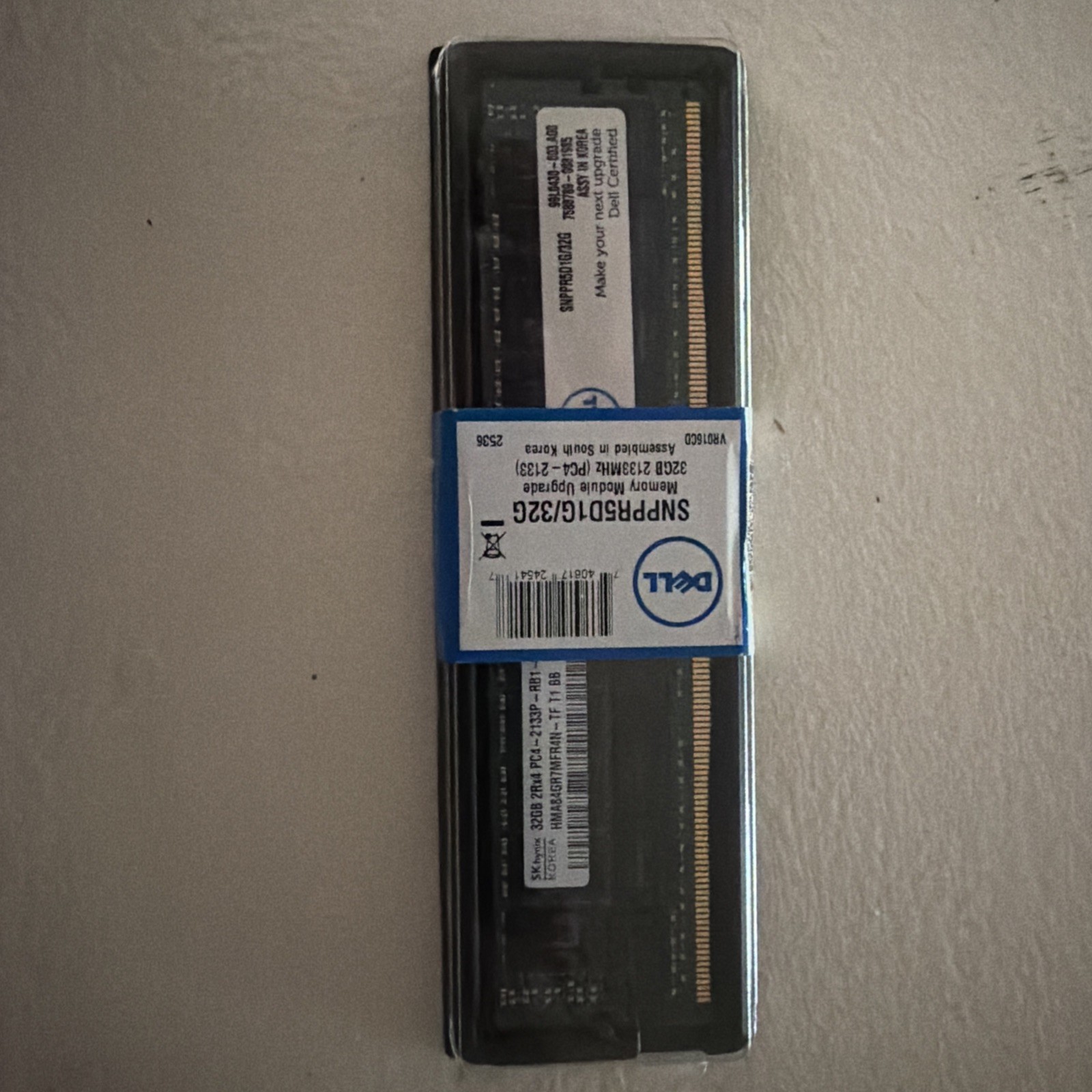 Dell 32GB SNPPR5D1G/32G Factory Sealed Server Memory RAM