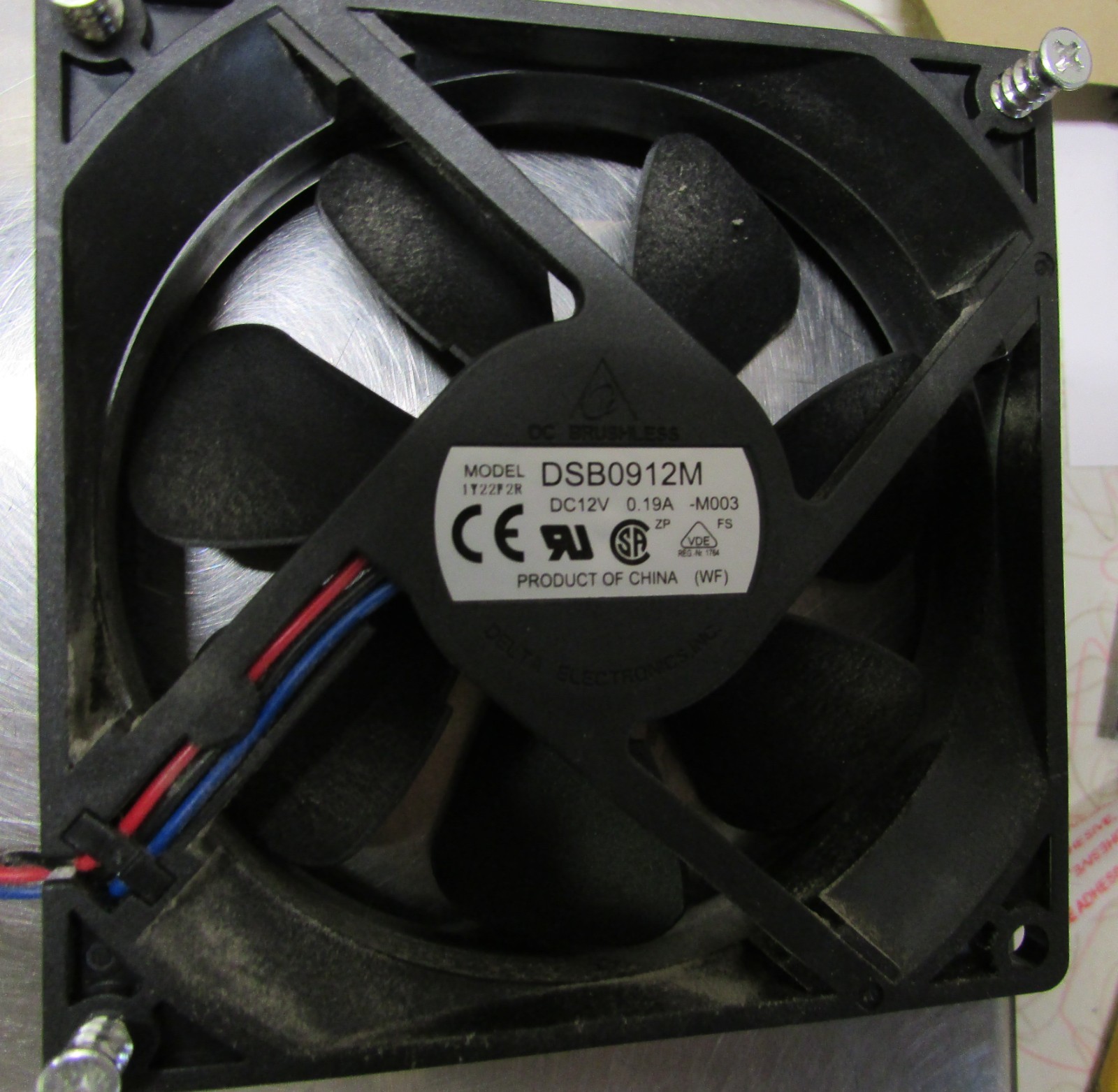 Two Desktop Computer cooling fans