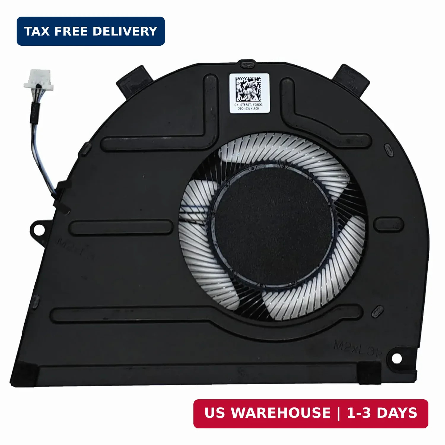 New CPU Compatible Fan for Dell Inspiron 16 5620 5625 Inspiron 7620 2-in-1 Serie