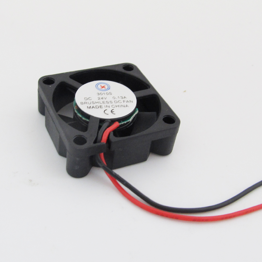 50pcs Brushless DC Cooling Fan 30x30x10mm 30mm 3010 24V 0.13A 5 blades 2pin