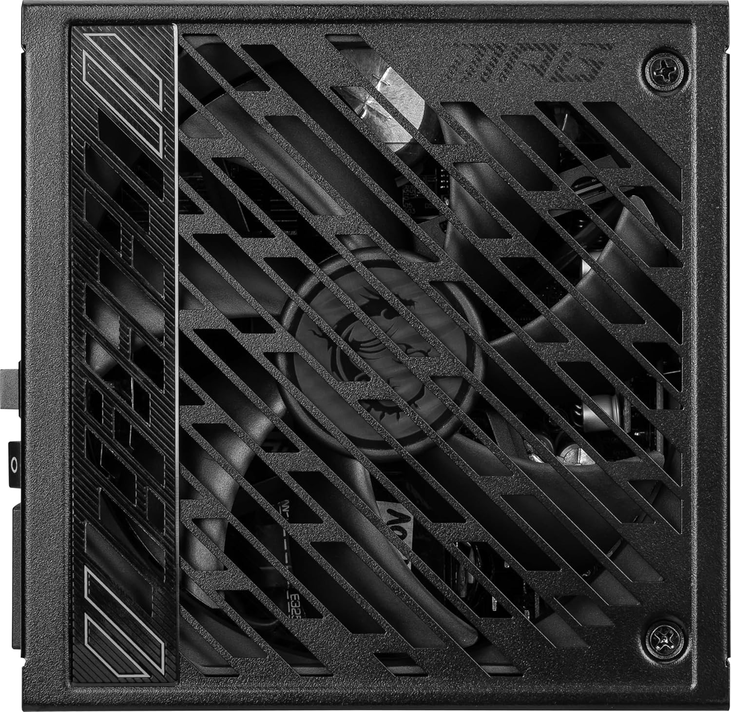MPG A1250GS PCIE5 II, Fully Modular Gaming 1250W Power Supply, 80+ Gold, Dual 12