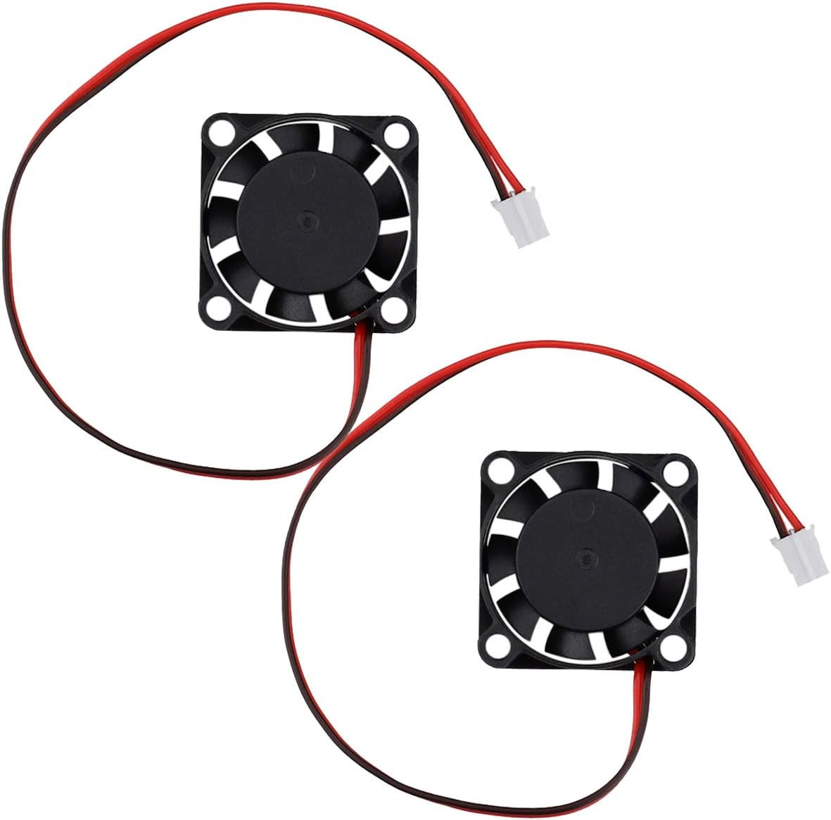25mm 5V Brushless Cooling Fan 2-Pin 2 Pack