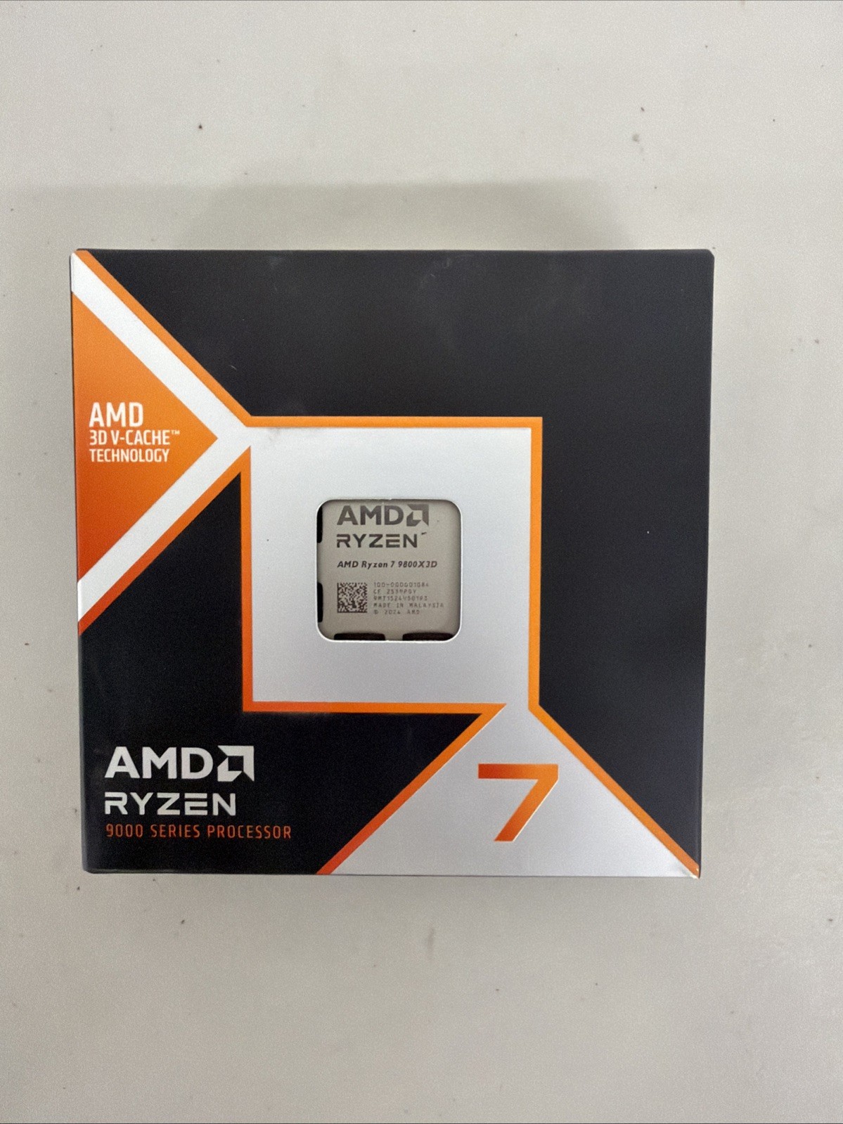 AMD Ryzen 7 9800X3D – Ryzen 7 9000 Series Zen 5 8-Core 5.2 GHz – Socket AM5 120W