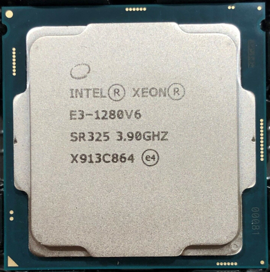 Intel Xeon E3-1280 V6 SR325 3.90GHz 4Core LGA1151 CPU Processor 1280V6