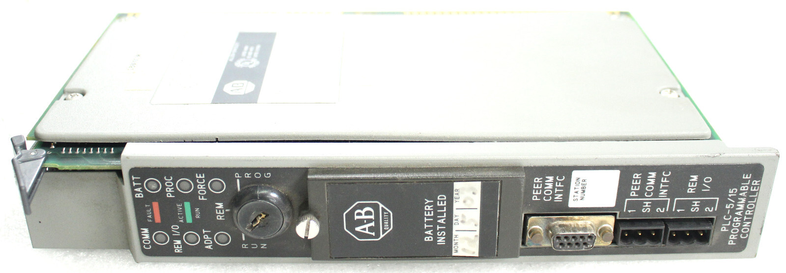 ALLEN BRADLEY 1785-LT/B PLC-5/15 PROCESSOR MODULE SER V 96844479 1785LT