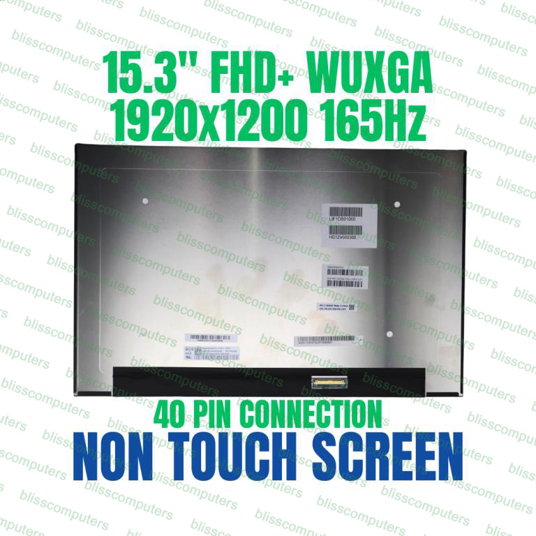 NE153WUM-NY1 15.3″ 165Hz WUXGA LED LCD Screen IPS Display Panel 1920×1200