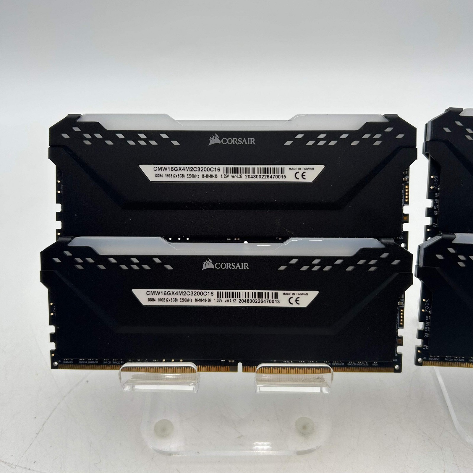 Corsair Vengeance RGB PRO 32GB 4x8GB DDR4 3200MHz CL16 RAM Black