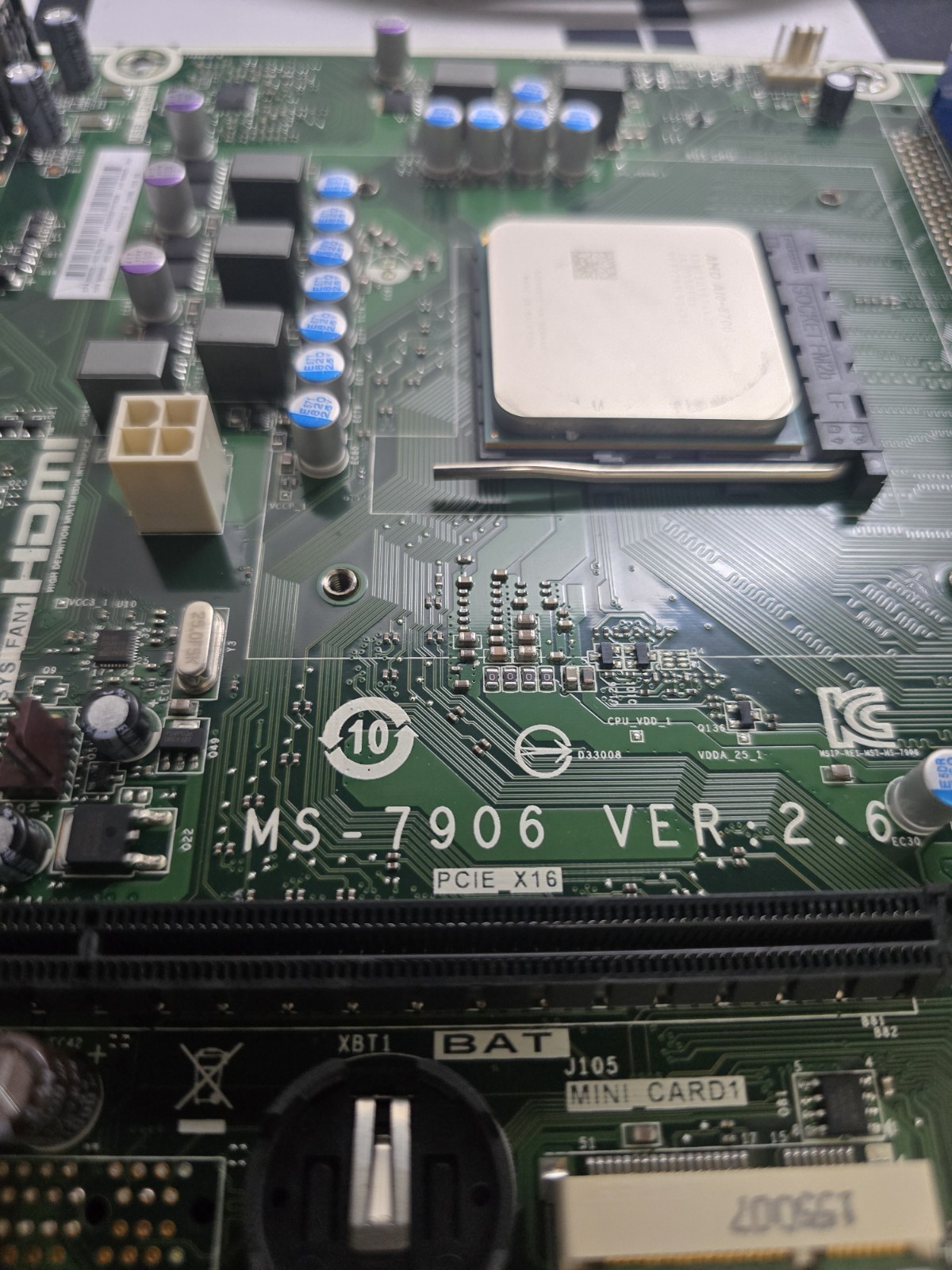 HP MS-7906 VER:2.6 Motherboard + AMD A10 8700 + 16 Gb Ddr3 READ