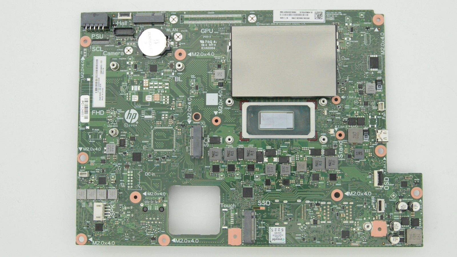 HP OmniStudio X 27-CS0004D Laptop Motherboard Core Ultra 7-155H DDR5 P05053-609