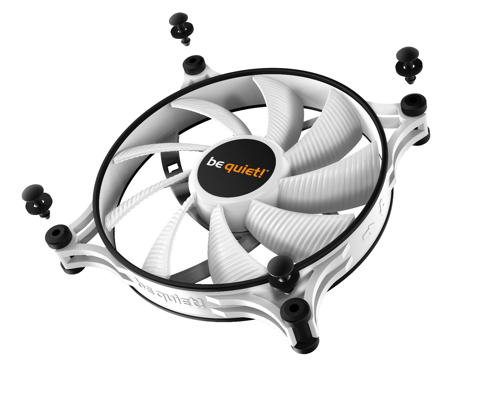 be quiet! Shadow Wings 2 140mm White FAN Case PWM 900RPM QUIET COOLING Airflow