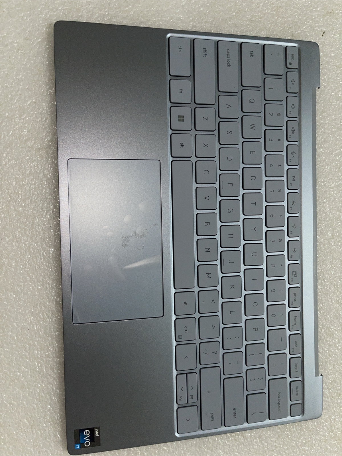 Dell XPS 9315 Laptop Palmrest Touchpad US Keyboard Sky Blue 1RTVF J1 P9