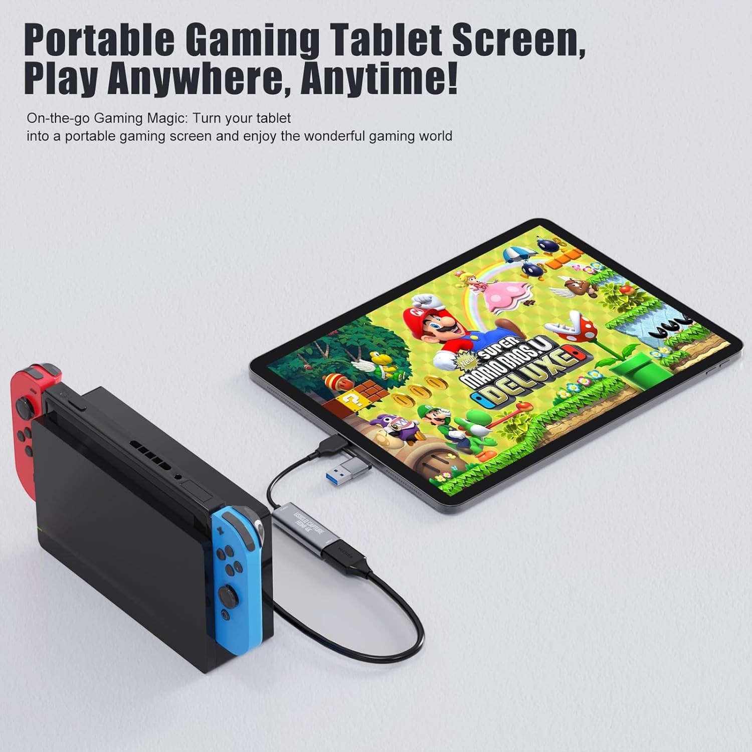 HDMI Capture Card, 4K HDMI to USB/USB-C Capture Device, Video Capture Card
