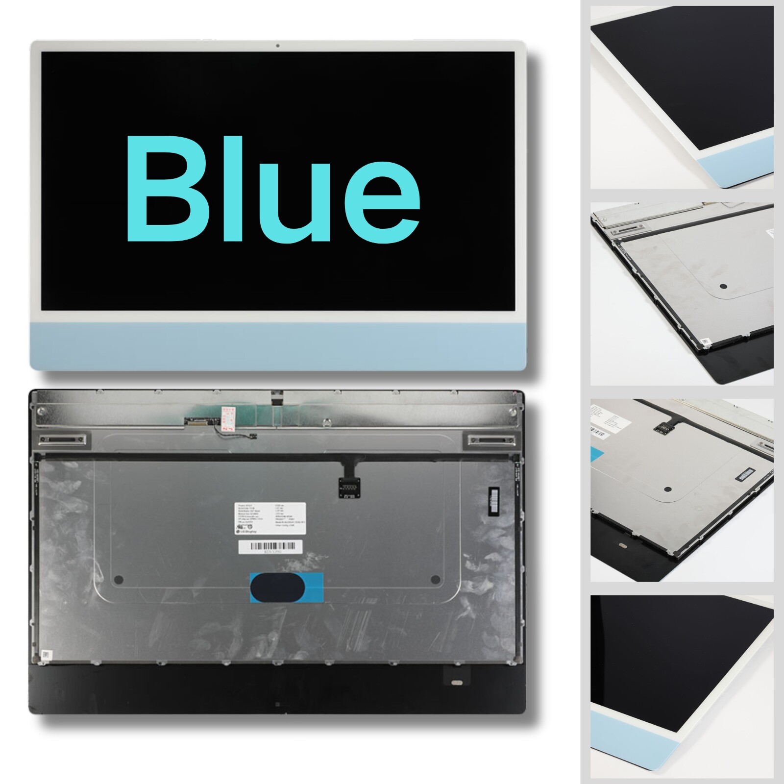 LCD Display Screen For iMac A2438 A2439 2021 24in LM238W/F2 SS M1 M2 4.5K Blue