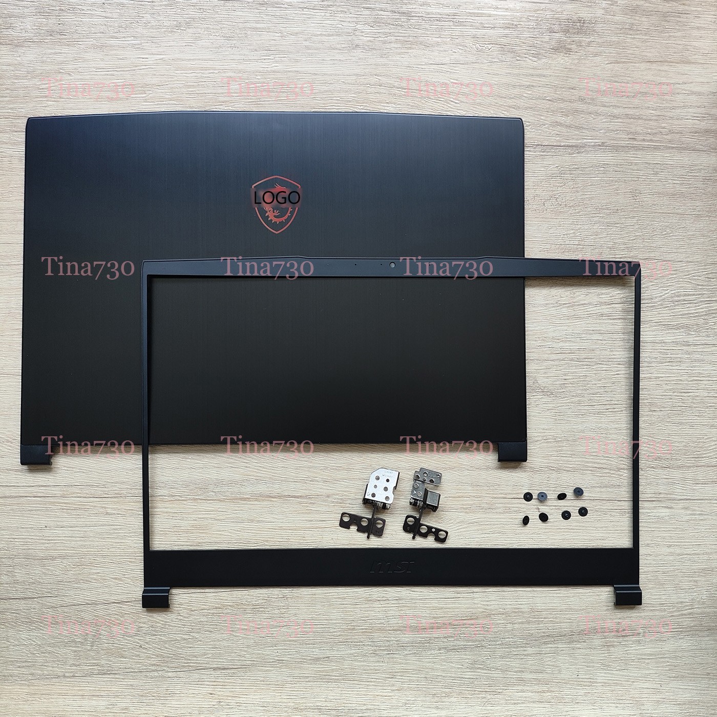 New Back Cover/Bezel/Hinge/Screw For MSI GF63 8RC 8RD Thin 9SCX MS-16R1 MS-16R5