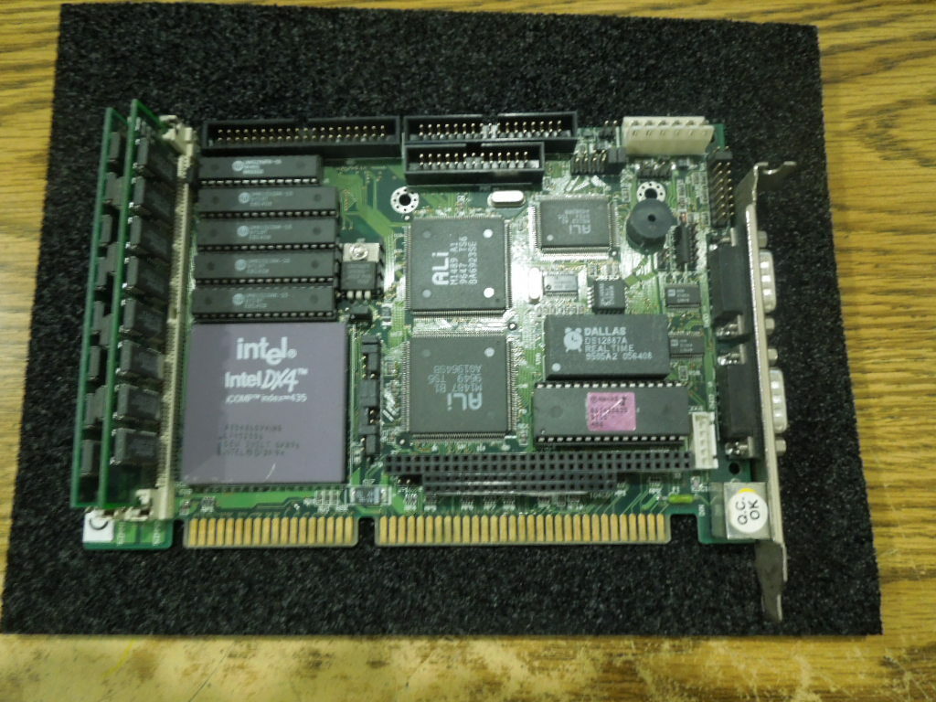 SBC 486/5×86 Single Computer Board Intel DX4 Processor and Memory