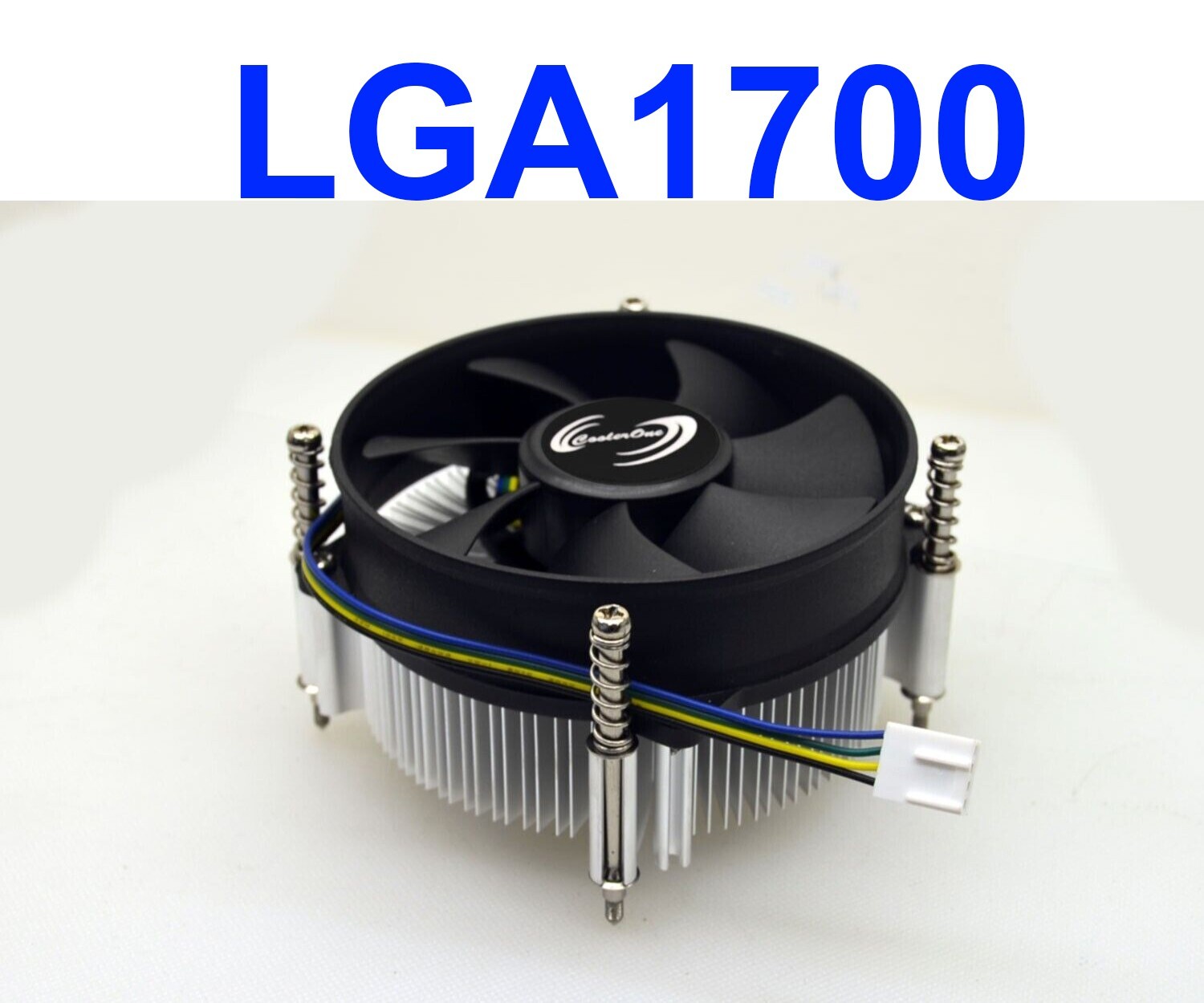 Cooler One LGA1700 CPU Heatsink Cooling Fan 92mm PWM Screw-Mounting Type