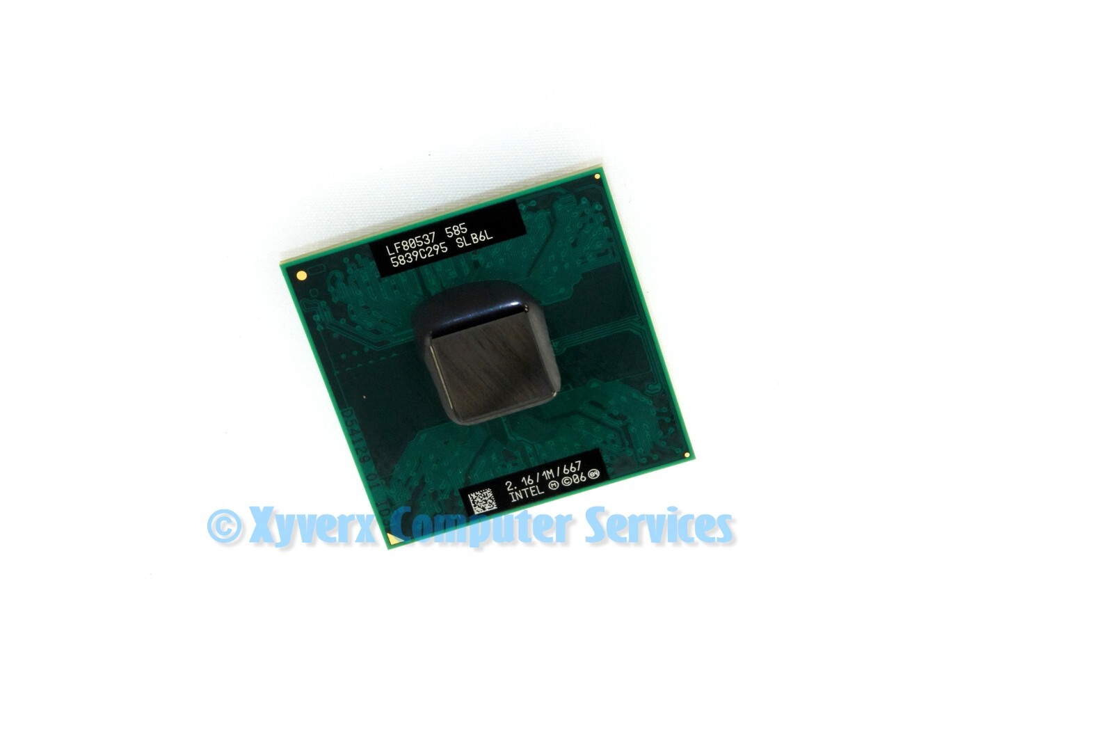 SLB6L GENUINE INTEL CELERON M 585 2.16GHZ 667MHZ LAPTOP SOCKET P (CB61)