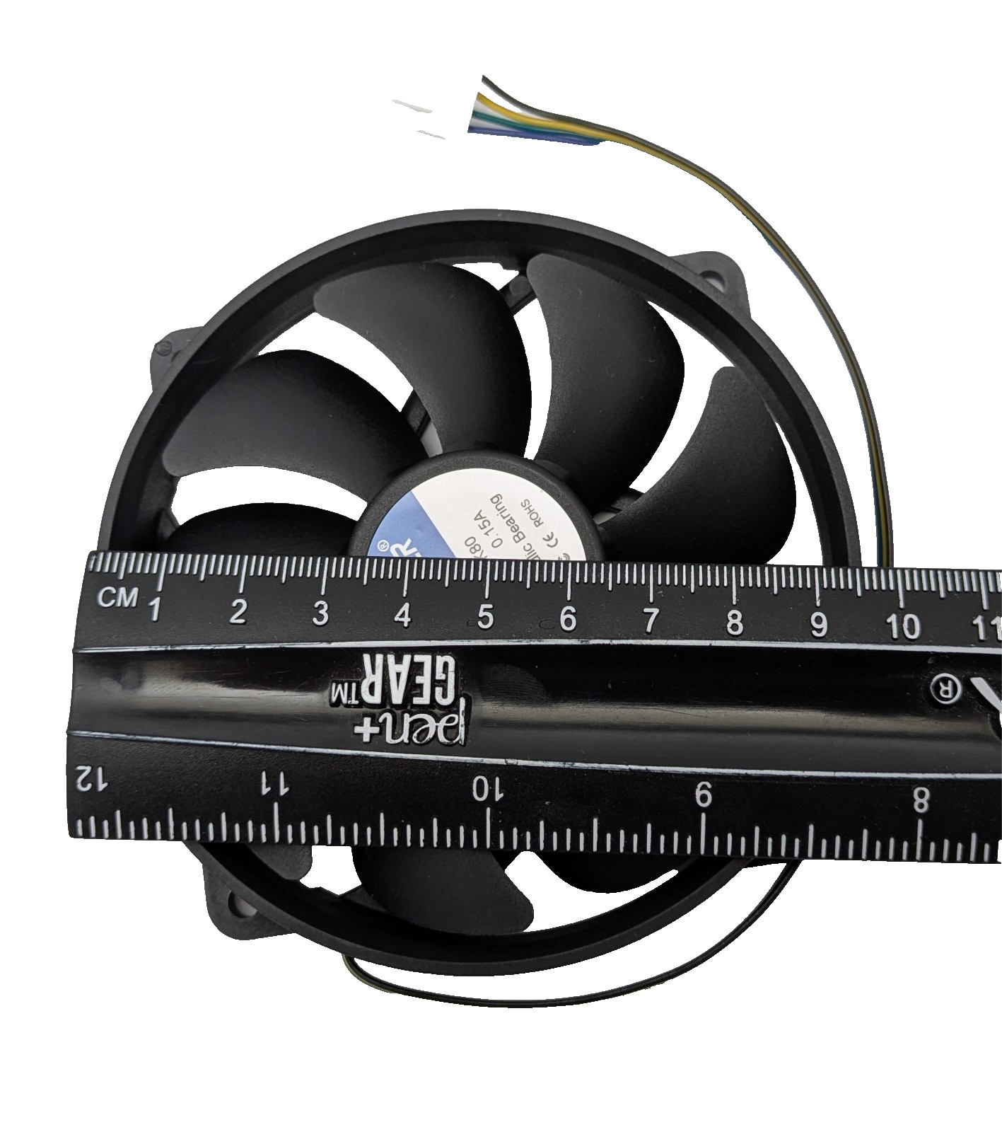 Low-Profile Replacement 4-pin PWM CPU Cooling Fan 80-mm Frame 95 Diameter
