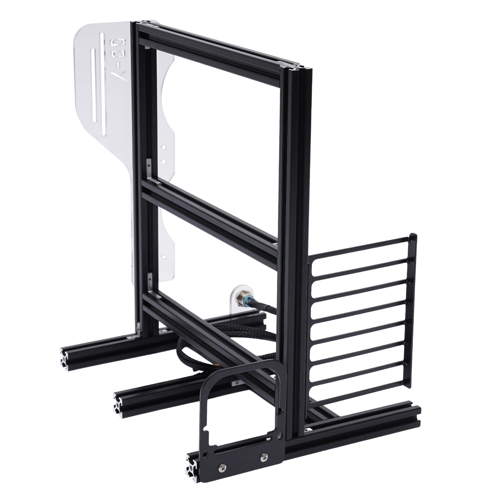 PC Frame Vertical Test Bench Open Air Case Chassic Motherboard Frame Holder DIY