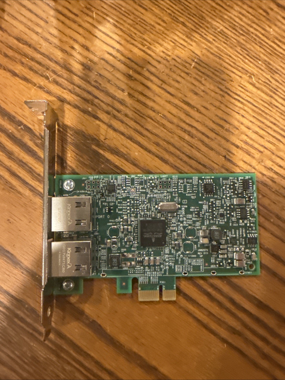Dell Broadcom N27204 Dual Port Ethernet Card High Profile Dell P/N:00FCGN Tested