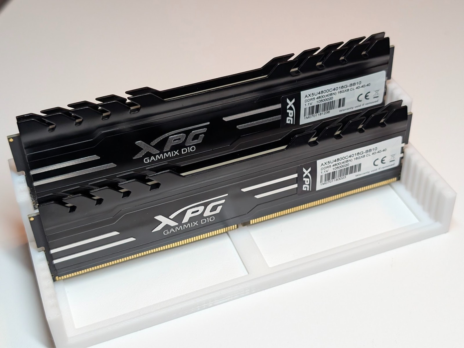 ADATA XPG GAMMIX D10 32GB (2x16GB) DDR5 4800 CL40 RAM XMP 3.0 for Gaming