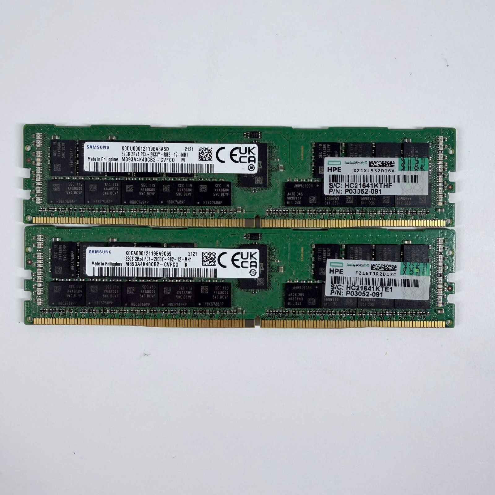 Samsung M393A4K40CB2 32GB (2x16GB) RAM DDR4 2933MHz PC4-2933Y-RB2-12-MH1