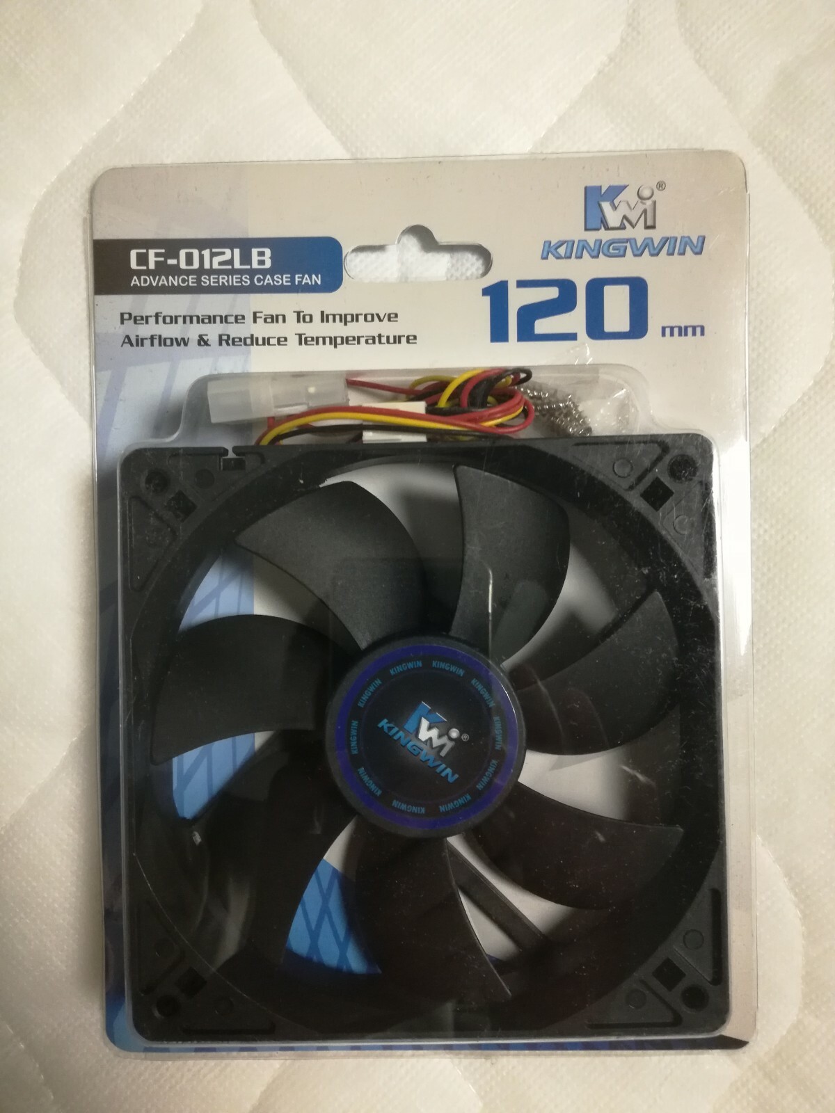 Kingwin CF-012LB 120mm Long-Life Bearing Computer Case Fan