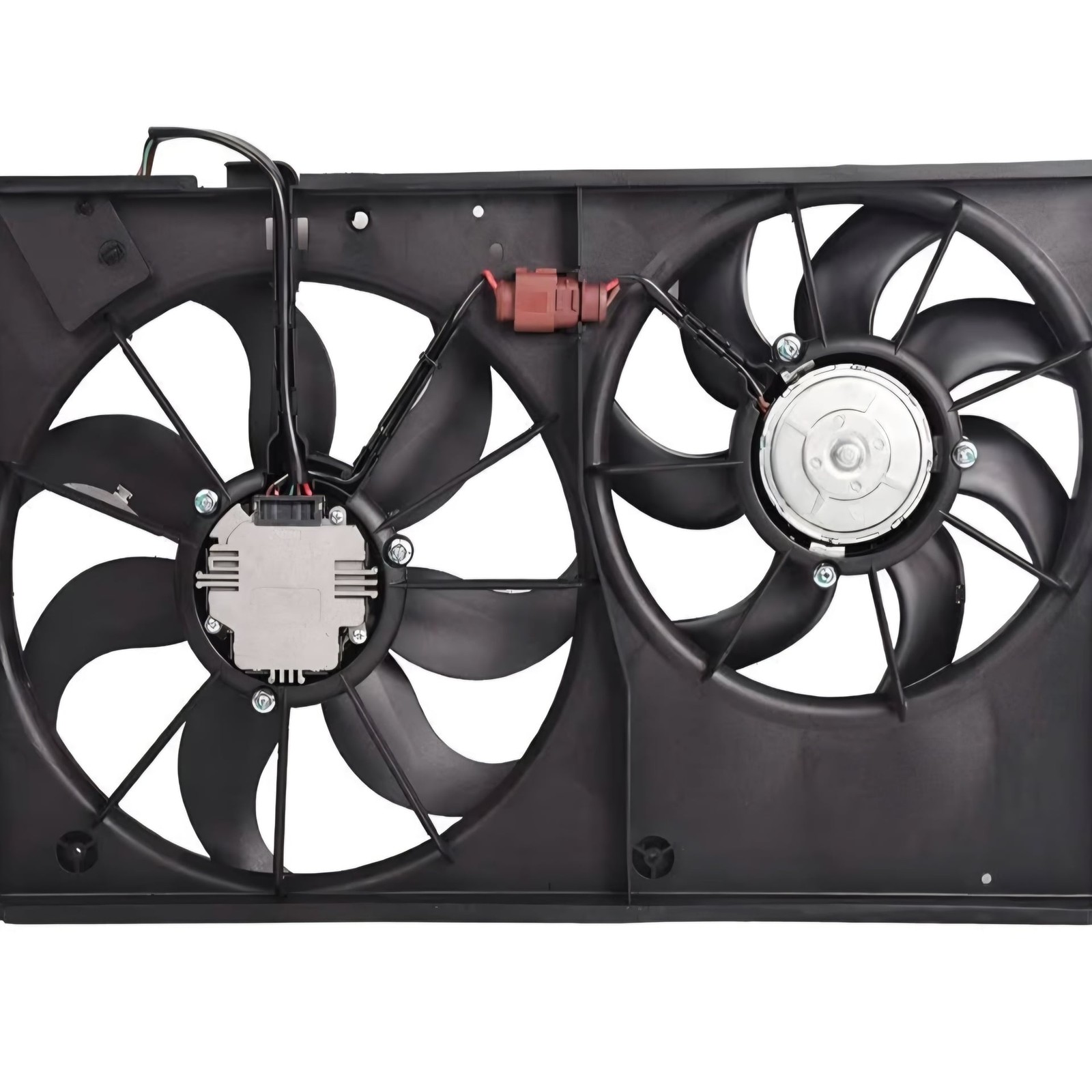 Car Front Radiator Cooling Fan Assembly 1K0121207BB,1K0 121 207 BB 9B9, 1K095945