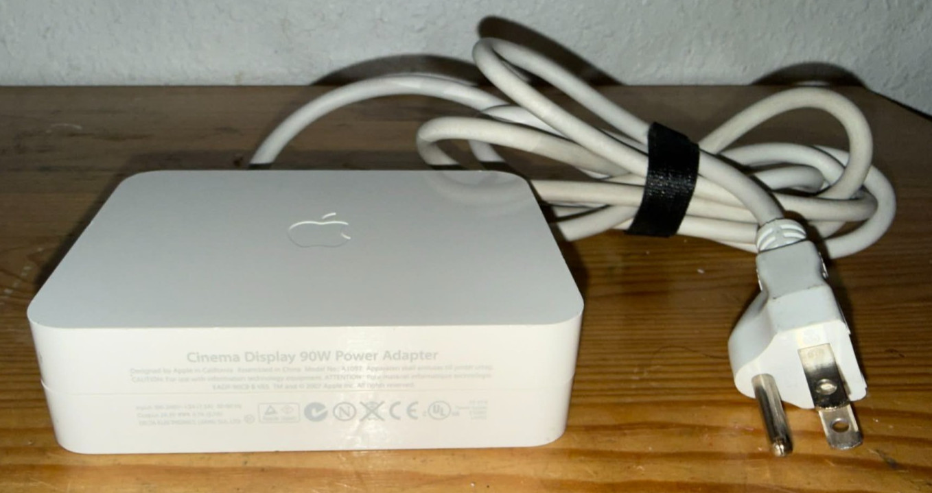 Apple A1097 Cinema HD Display 90W Power Adapter – Tested