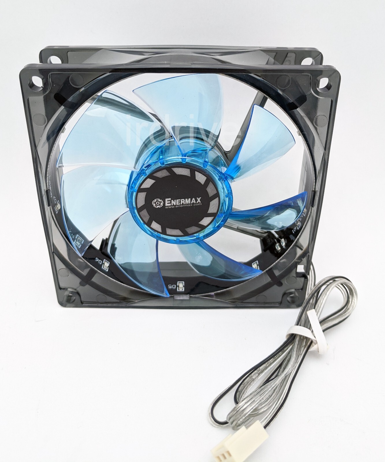 NEW Enermax 90mm x 25mm Blue LED 3-pin 12V PC Case Cooling Fan + Screws