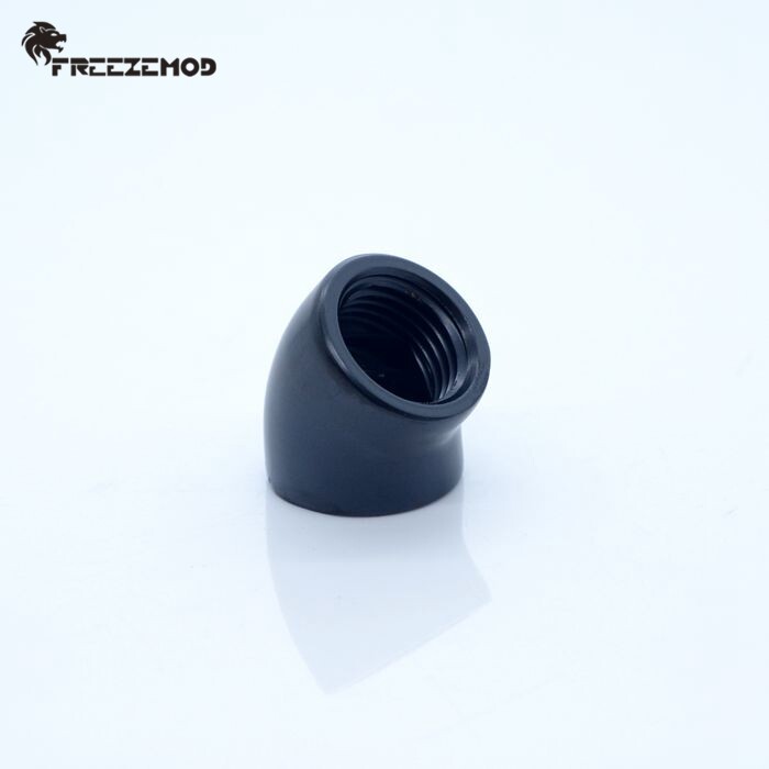 FreezeMod 45 Degree Angle G1/4 Thread Fitting PC water cooling Female to Female