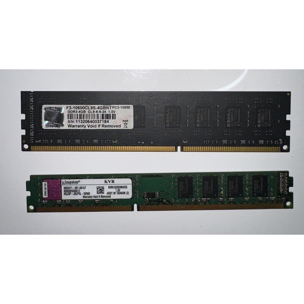 Kingston PC3-10600 2 GB DIMM 1333 MHz DDR3 Memory (KVR1333D3E9S/2G)