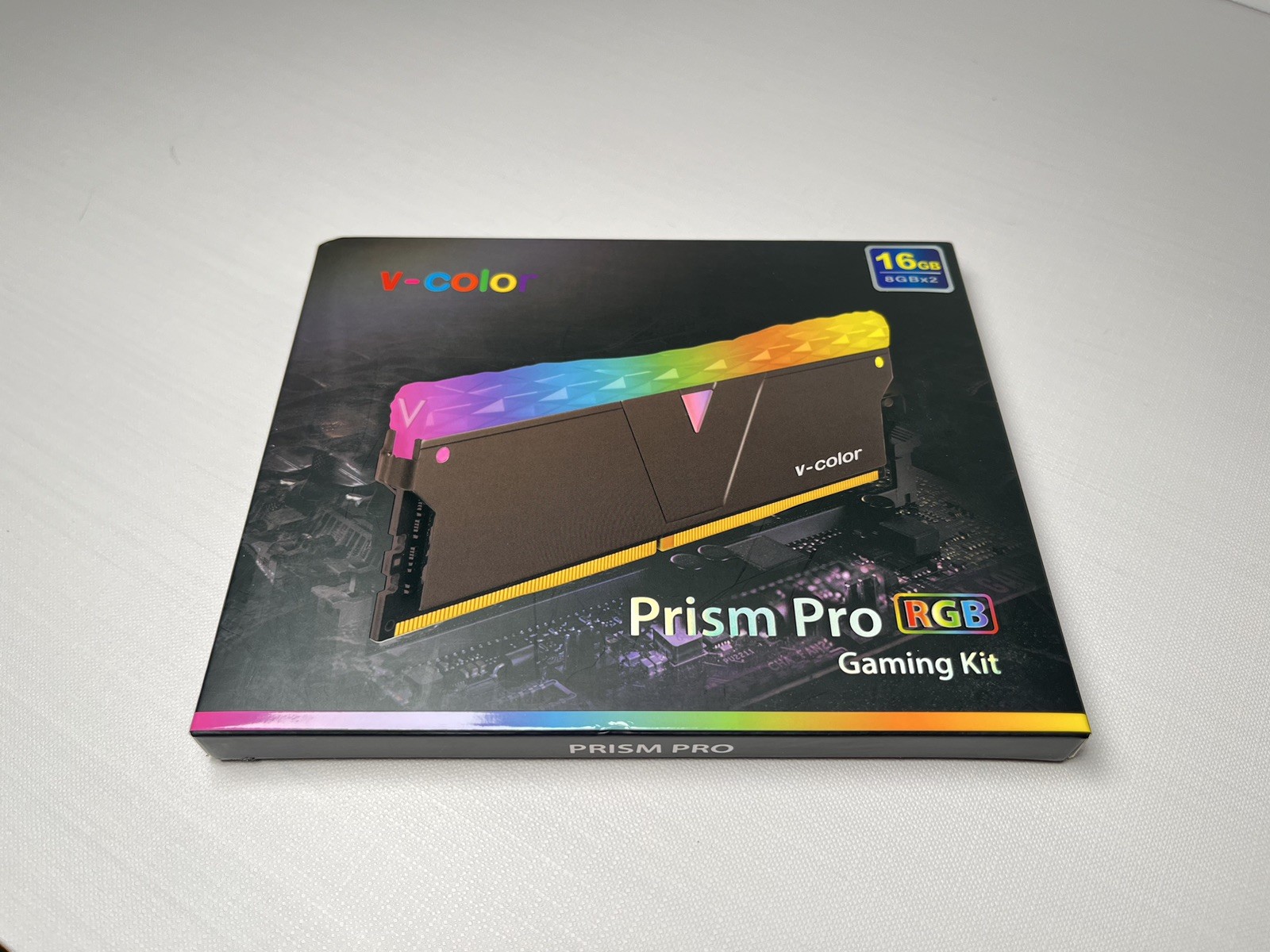v-color Prism Pro DDR4-3600 DDR4 16GB 2x8GB TL8G36818D-E6PRKWK Desktop (190-P)