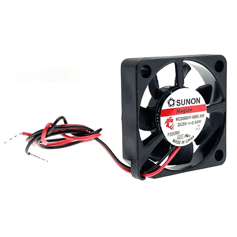 DC 5V Cooling Fan 30mm 3cm,MC30060V1-000C-A99 Slim 6mm 30X30X6mm 0.56W 9500RPM